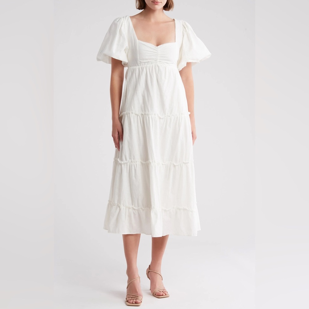 SHOW ME YOUR MUMU Cotton Midi Dress